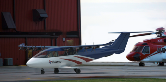 Bristow Orders 50 eSTOLs To Launch Air Services in 2026